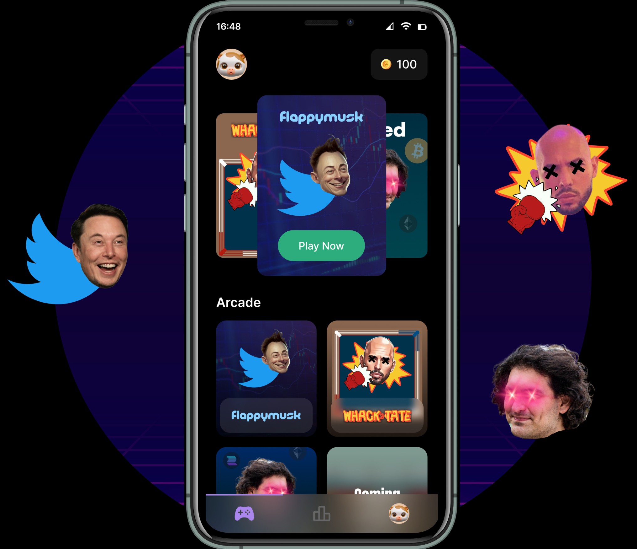 Collage of Web3 related things