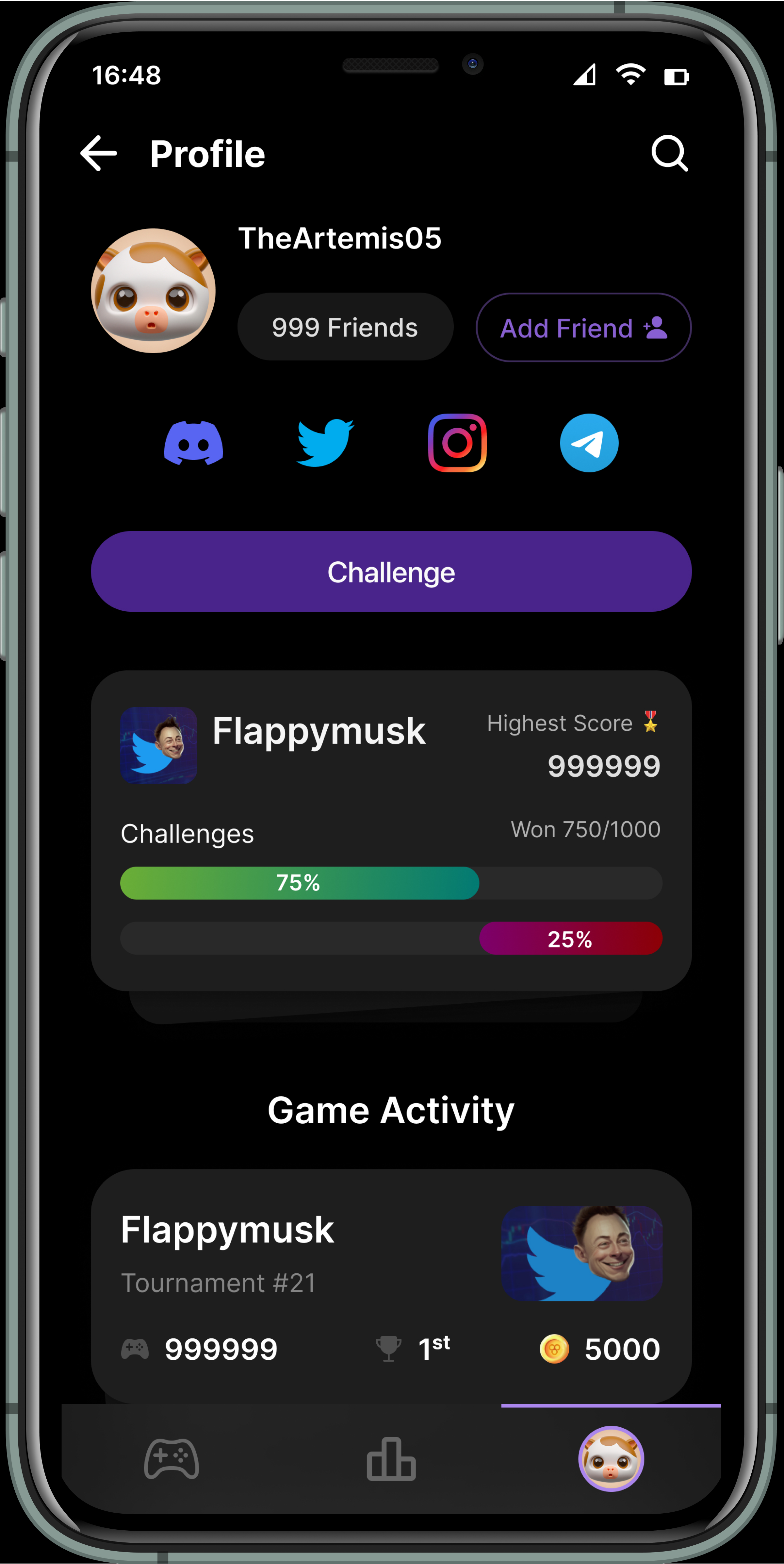 Screenshot of Fijit games